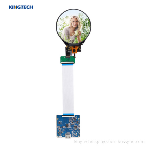 3.4 Inch Round TFT LCD Display
